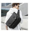 Large Capacity Men's 14.6 Inch Laptop Shoulder Bag Black Casual Travel Chest Bag