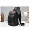 Men Chest bag for 9.7" iPad USB Charging Short Trip Messenger Bags Water Repellent Crossbody Bag