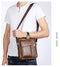 Casual Shoulder  High Quality Bag PU Leather Men's Handbag  Messenger Bags Tote Bag