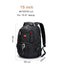 Crossten 15.3" Laptop Waterproof USB Charge Port Swiss-style Multifunctional Backpack