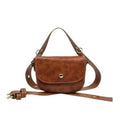 Multi Use PU Leather Waist Bags Phone Pouch Shoulder Crossbody Bags Fashion Vintage Women Female Street Rock Waist Chest Handbag
