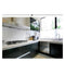 Black Marble Wood Grain Self Adhesive Waterproof Wallpaper for Kitchen Cabinets Vinyl Contact Paper