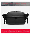 Multifunctional Men's Chest Pack For Money Belt Bags Travel Crossbody USB Charging Waist Pack