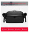 Multifunctional Men's Chest Pack For Money Belt Bags Travel Crossbody USB Charging Waist Pack