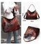 Genuine Leather  Luxury Top-handle Ladies Bucket Shoulder Designer Band Large Crossbody Bag