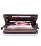 Business Genuine Leather Clutch Wallet Men Long Leather Phone Bag Purse Male  Large Size Handy Coin Wallet Card Holder Money Bag