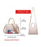 Elegant Fall Winter Bag Leather Handbag Simple Tote Large Capacity Purse Messenger Bag for Women