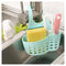 Kitchen Sponge Drain Holder Hanging Sink Shelves Bathroom Soap Storage Racks Drain Baskets