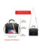 Handbag Women Purse Chic Totes Split Leather Shoulder Bags Large Capacity Stylish Messenger