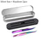 Professional Eyelashes Tweezers For Lashes Extension Nipper Stainless Steel High Precision Eyelash Extension Tweezers Set