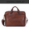 Men Genuine Leather Handbags Casual Leather Laptop Bags Male Business Travel Messenger Bags Men's Crossbody Shoulder Bag