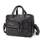 Large Men Genuine Leather Handbag Fashion Men's Functional Office Travel Messenger Bags Male 14 Inch Laptop Shoulder Bags