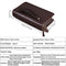 Quality Cowhide Men Clutch Wallets Genuine Leather Long Purses Business Large Capacity Wallet Double Zipper Phone Bag For Male